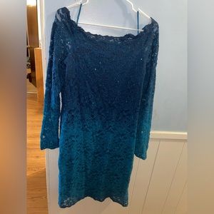 Off the shoulder simi formal